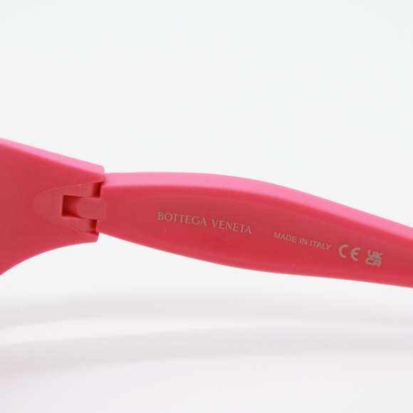 NEW BV1162S 001 BOTTEGA VENETA PINK UNISEX  SUNGLASSES - Picture 9 of 10